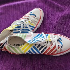 BNWOT Multi-colored Converse Sneakers